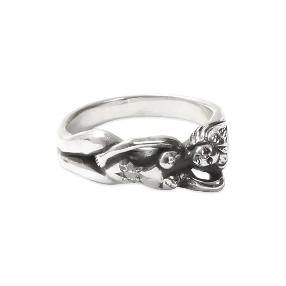 WACKO MARIA Nude Ring "Diamond"