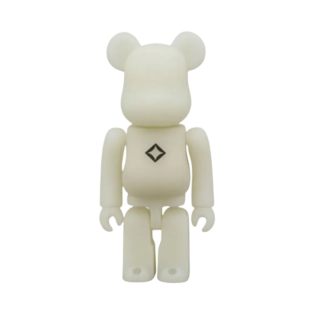 MEDICOM TOY "BEARBRICK" 5th Anniversary Helinox 100% Glow