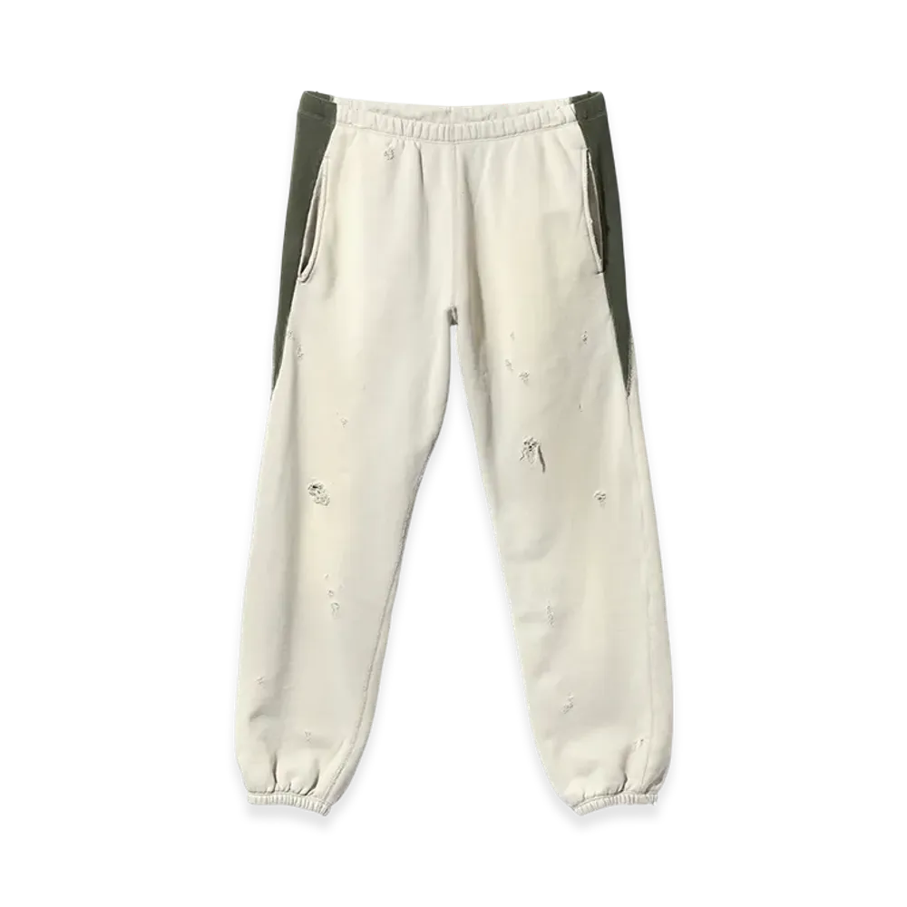 NEEDLES 2-Tone String Sweat Pant-Cotton French Terry "White"