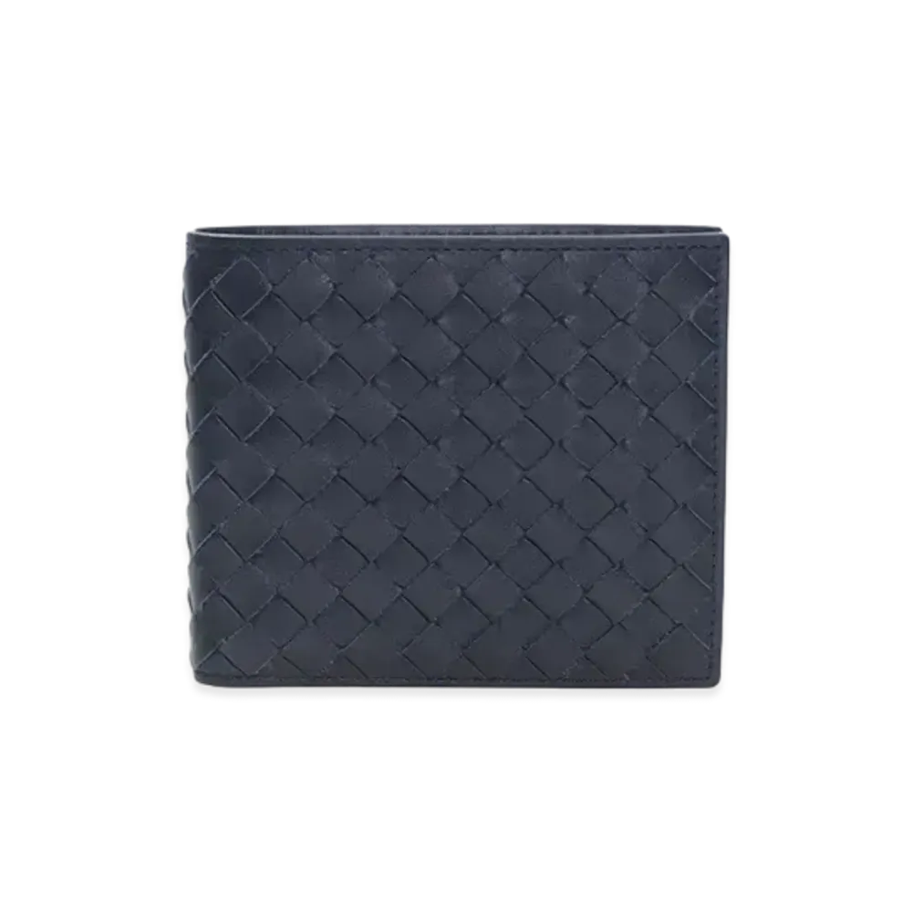 Bottega Veneta Intrecciato Calfskin Bi-fold Wallet "Light Tourmaline"