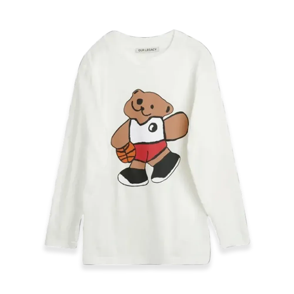 OUR LEGACY Kids Work Shop Box Long Sleeve "White"