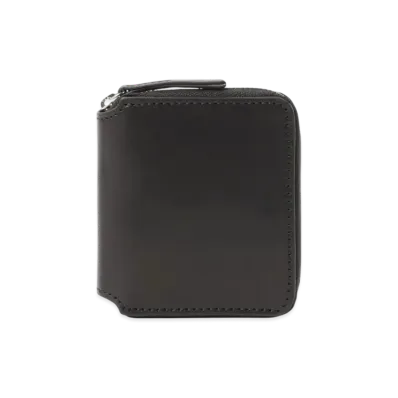 BEAMS Zip Leather Wallet "Black"