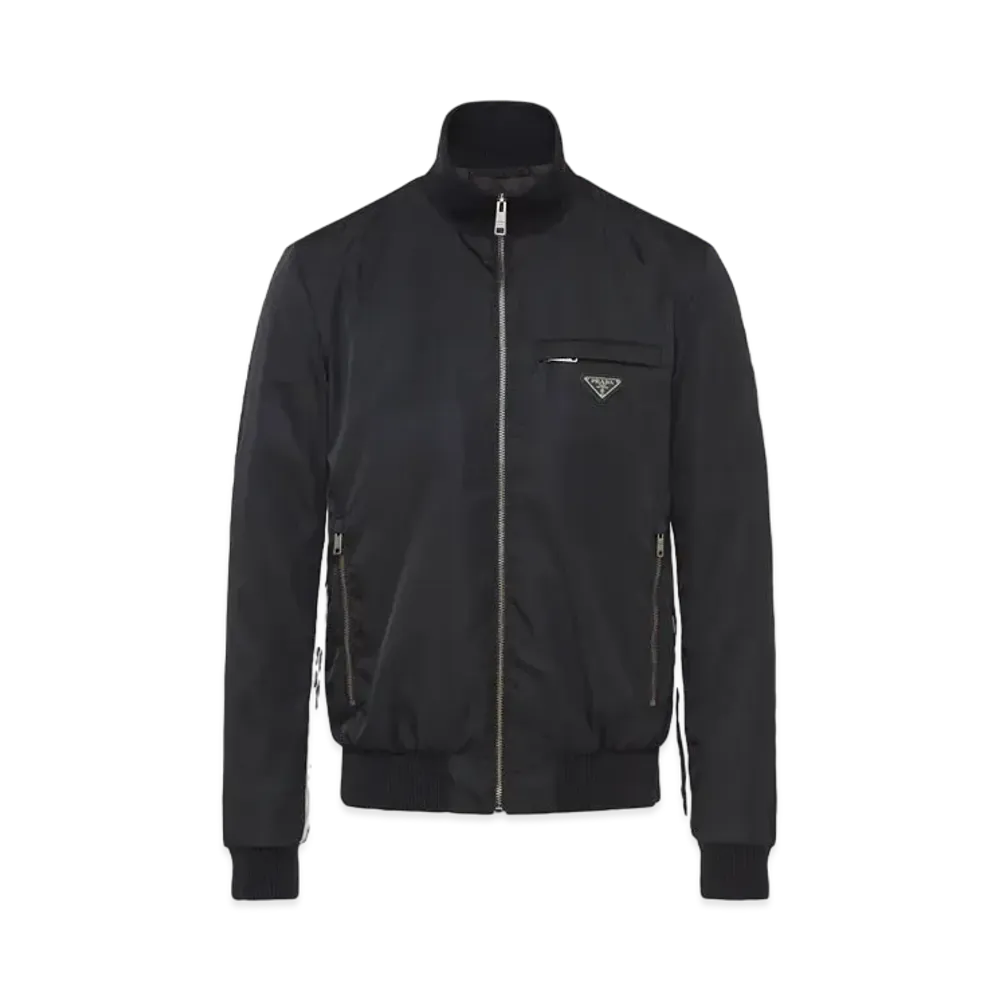 ADIDAS FOR PRADA RE-NYLON TRACK JACKET "Black"