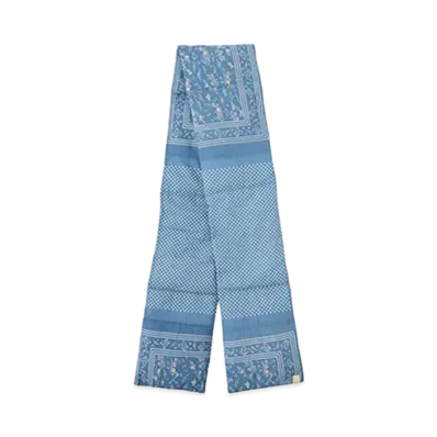 visvim DOWN MUFFLER INDIGO P.W. (N.D.) "Lt.Indigo"