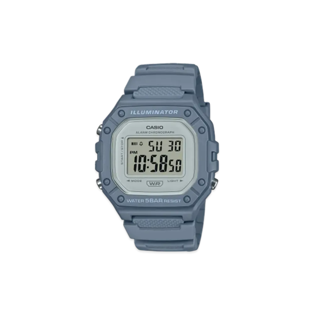Casio Collection W-218HC-2AJF "Gray"