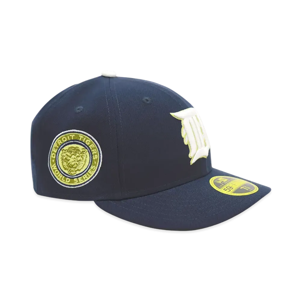 NEW ERA x THE CAP 'Elegant Oasis' LP59Fifty Detroit Tigers "Navy"