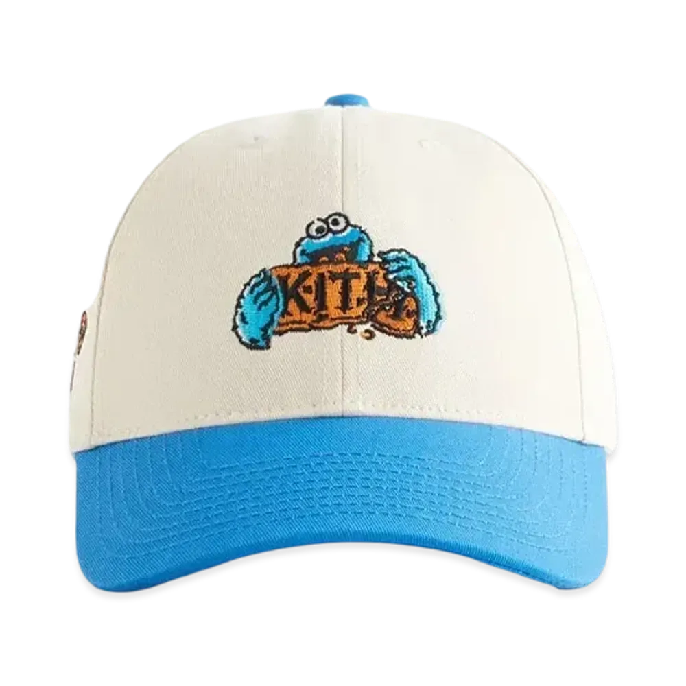 Kith x Sesame Street Kids Cookie Monster Cap "Sandrift"