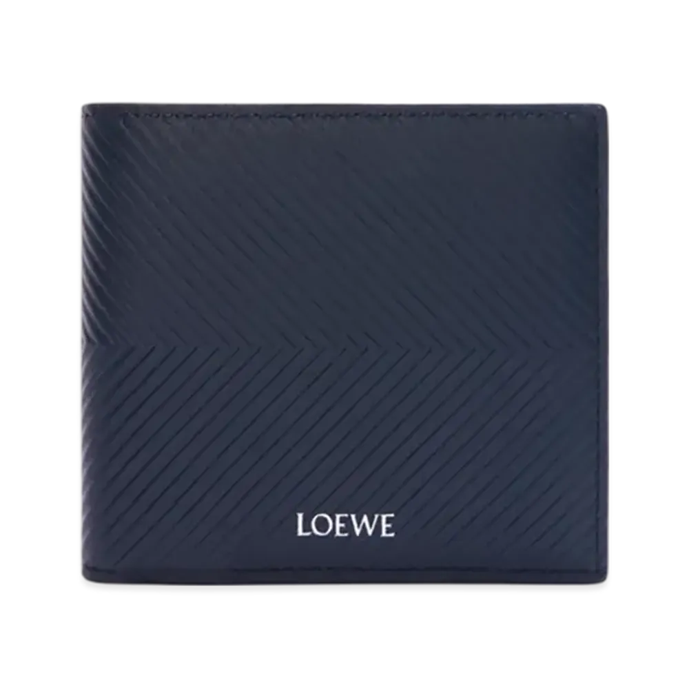 LOEWE Bifold Coin Wallet "Deep Navy"