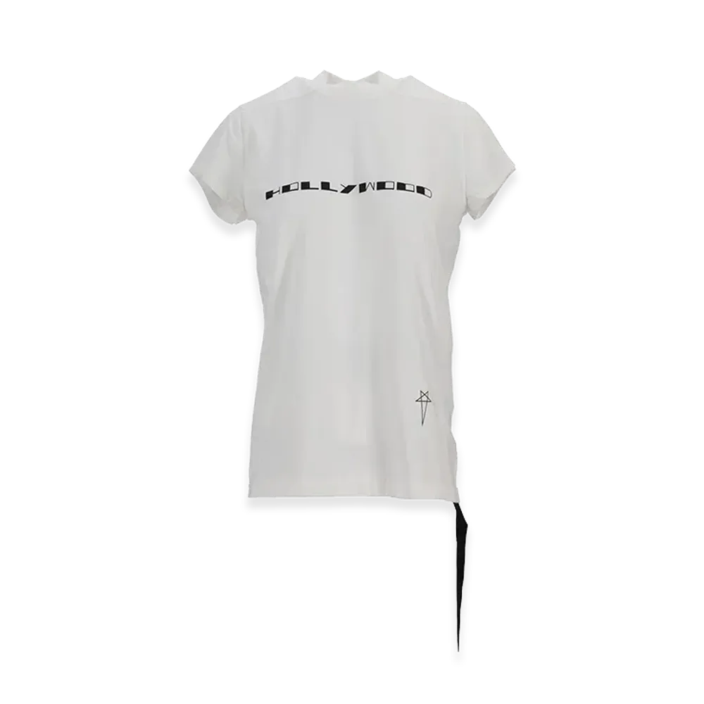 Rick Owens Women's Small Level Tee "White"