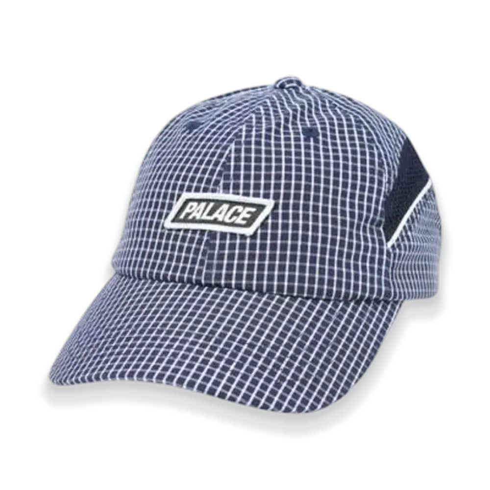 PALACE Check Up 6-Panel "Navy"