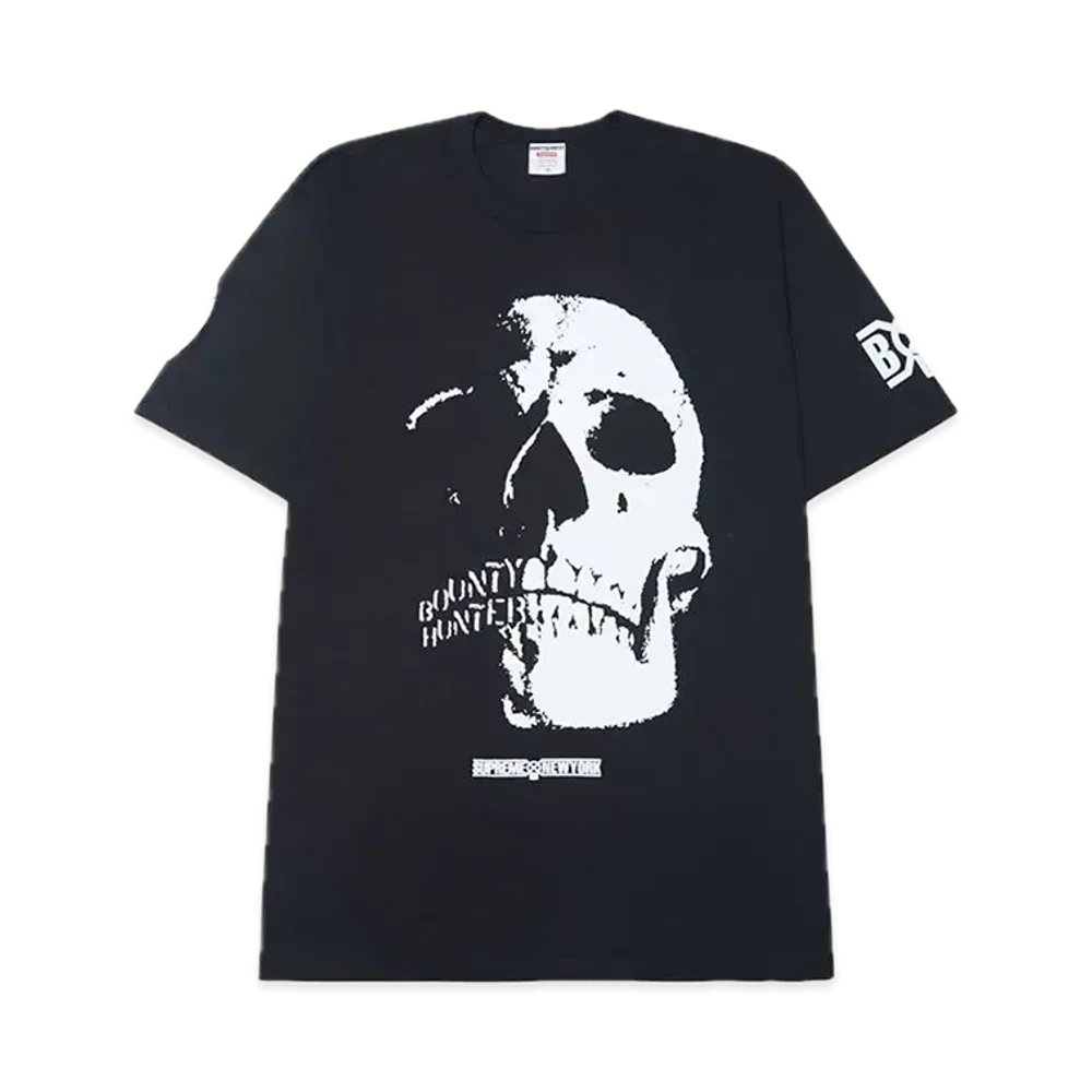 Supreme x BOUNTY HUNTER Skulls Tee "Black"