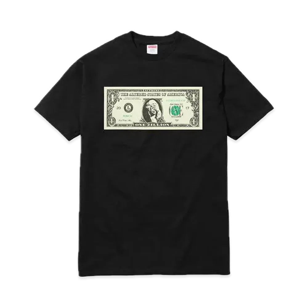 Supreme Dollar Tee "Black"