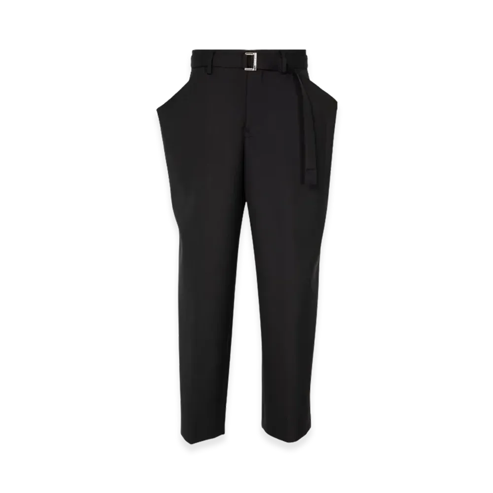 sacai Suiting Bonding Pants "Black"