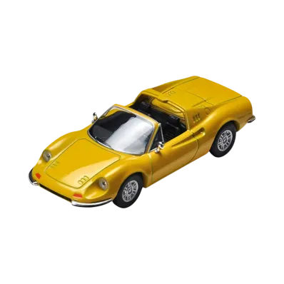 TOMYTEC "TOMICA LIMITED VINTAGE" 1/64 LV Dino 246 GTS (Yellow)