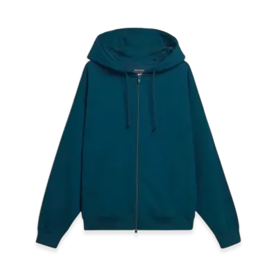 Y-3 Brushed Terry Zip Hoodie "Aurora Ivy"