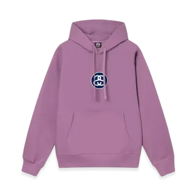 Stussy SS Link Hoodie "Orchid"