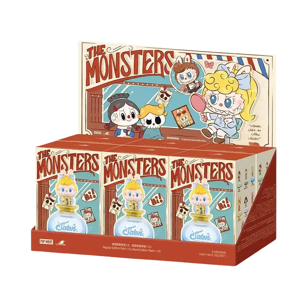 POP MART THE MONSTERS Hair Salon Series-Fragrance Spray Blind Box [Assortment Box]