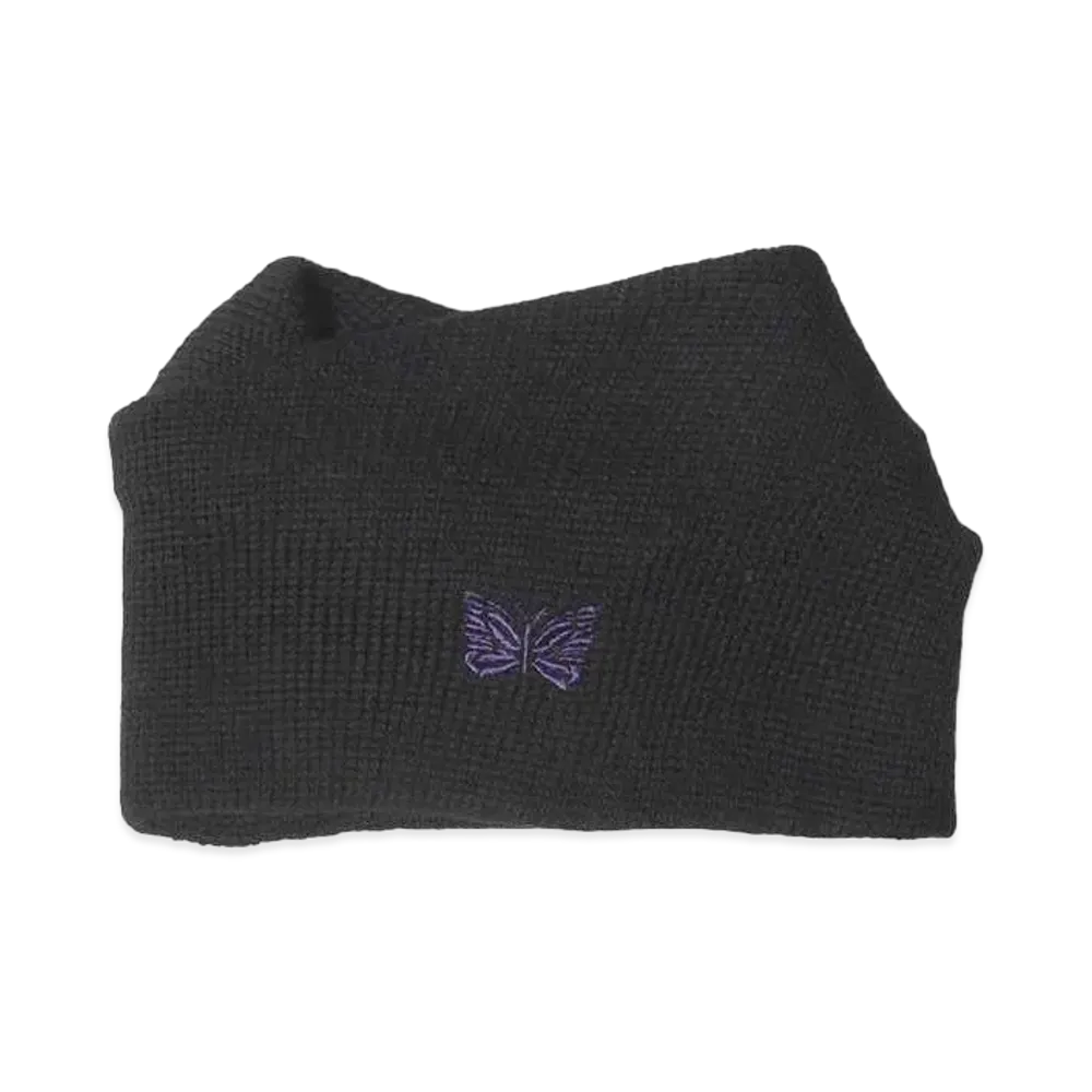 Needles Neck Warmer Merino Wool "Black"