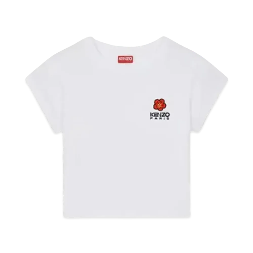 KENZO 'BOKE FLOWER' Embroidery T-shirt "White"