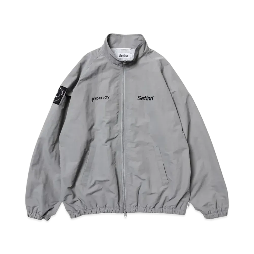 Setinn x paperboy Nylon Jacket "Grey"