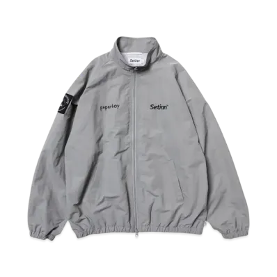 Setinn x paperboy Nylon Jacket "Grey"