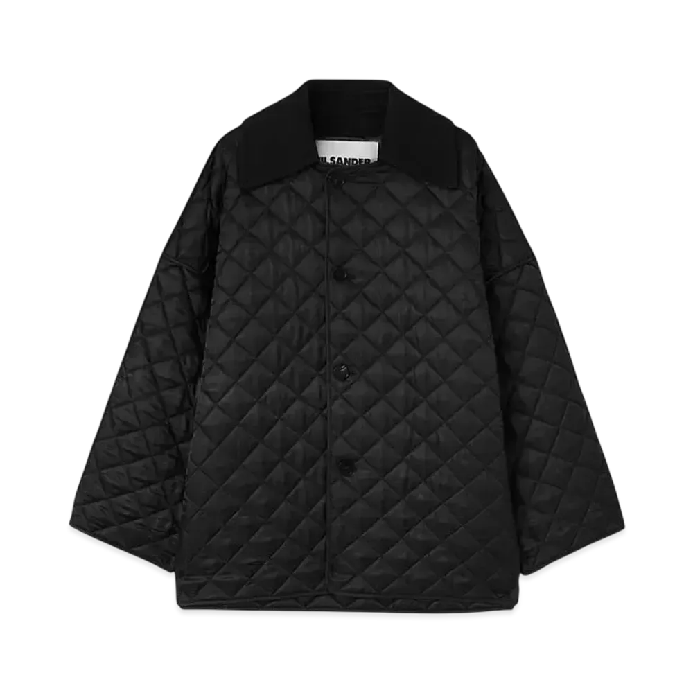 Jil Sander Men's Quilted Jacket "Black"