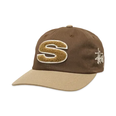 Stussy Chenille S Low Pro Cap "Brown"