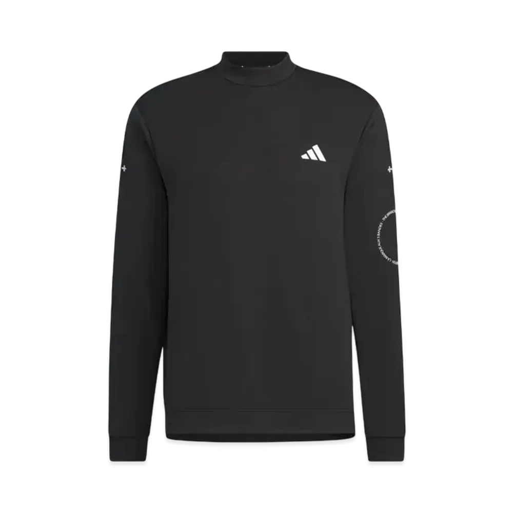 adidas Aeroready Athletic Mockneck Long Sleeve Shirt "Black"