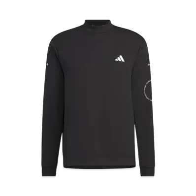 adidas Aeroready Athletic Mockneck Long Sleeve Shirt "Black"
