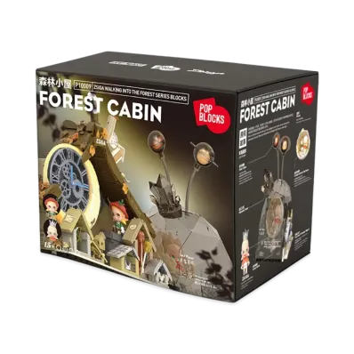 POP MART ZSIGA Walking Into The Forest Series Block Forest Cabin