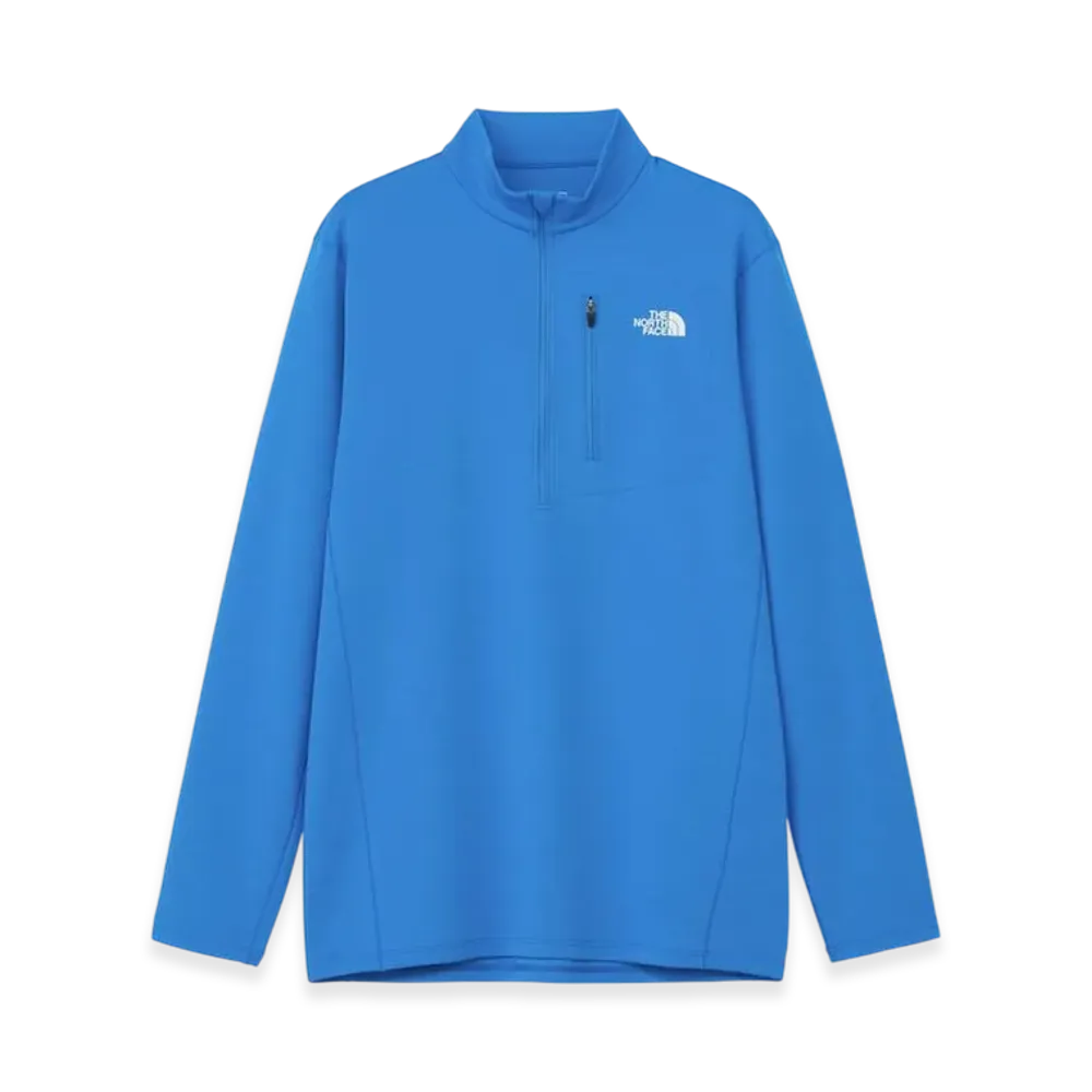 The North Face Long Sleeve QD Mid Zip Up "Clear Lake Blue"