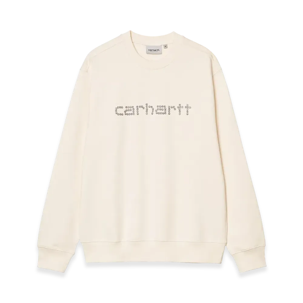 Carhartt WIP Rivet Script Sweat "Natural"