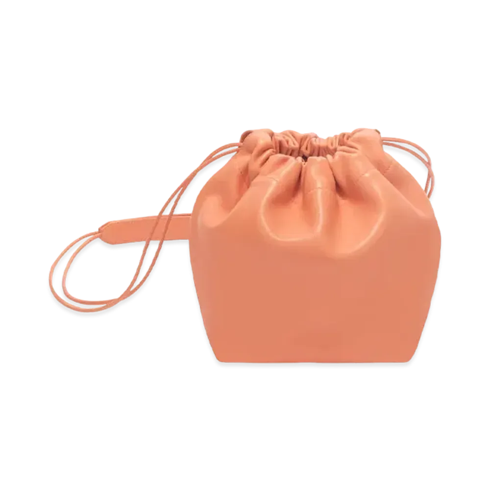 Jil Sander Drawstring Crossbody Small "Red"