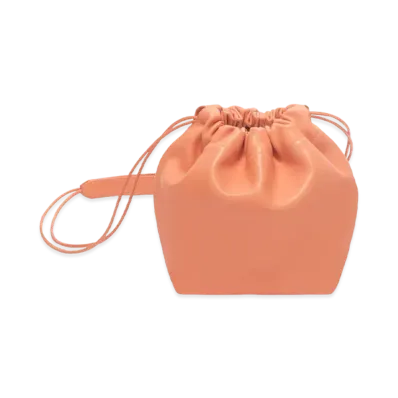 Jil Sander Drawstring Crossbody Small "Red"