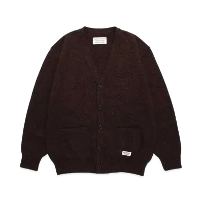 WACKO MARIA Classic Knit Cardigan "Brown"