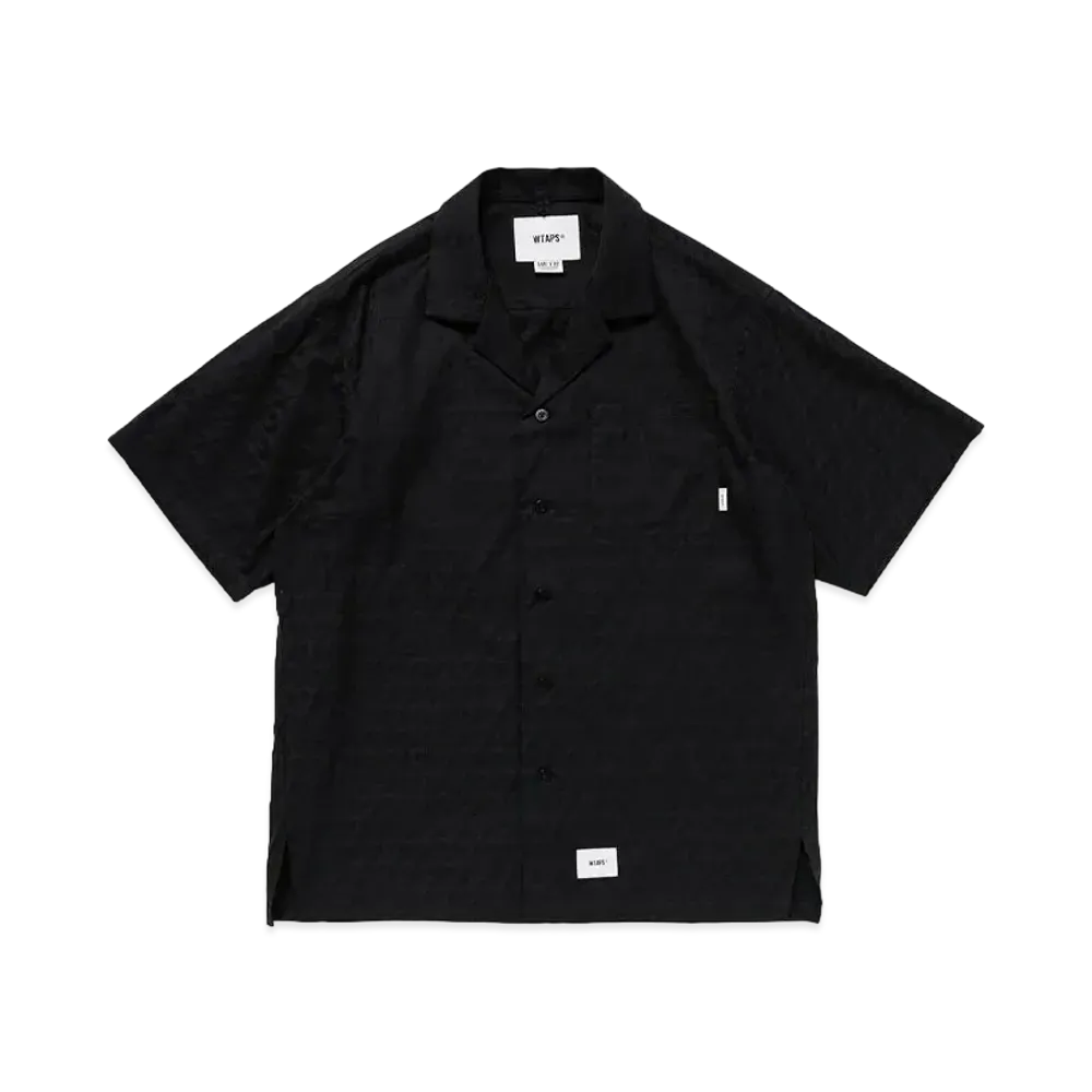 WTAPS Frio 01 / SS / Cotton. Herringbone. Textile "Black"
