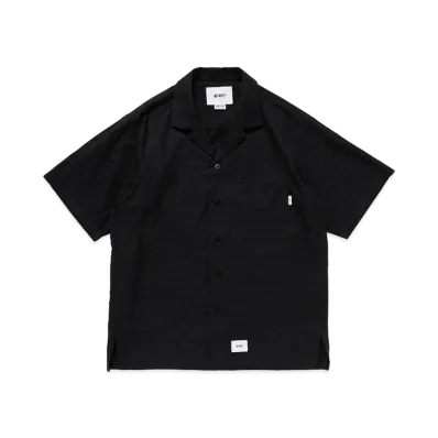WTAPS Frio 01 / SS / Cotton. Herringbone. Textile "Black"