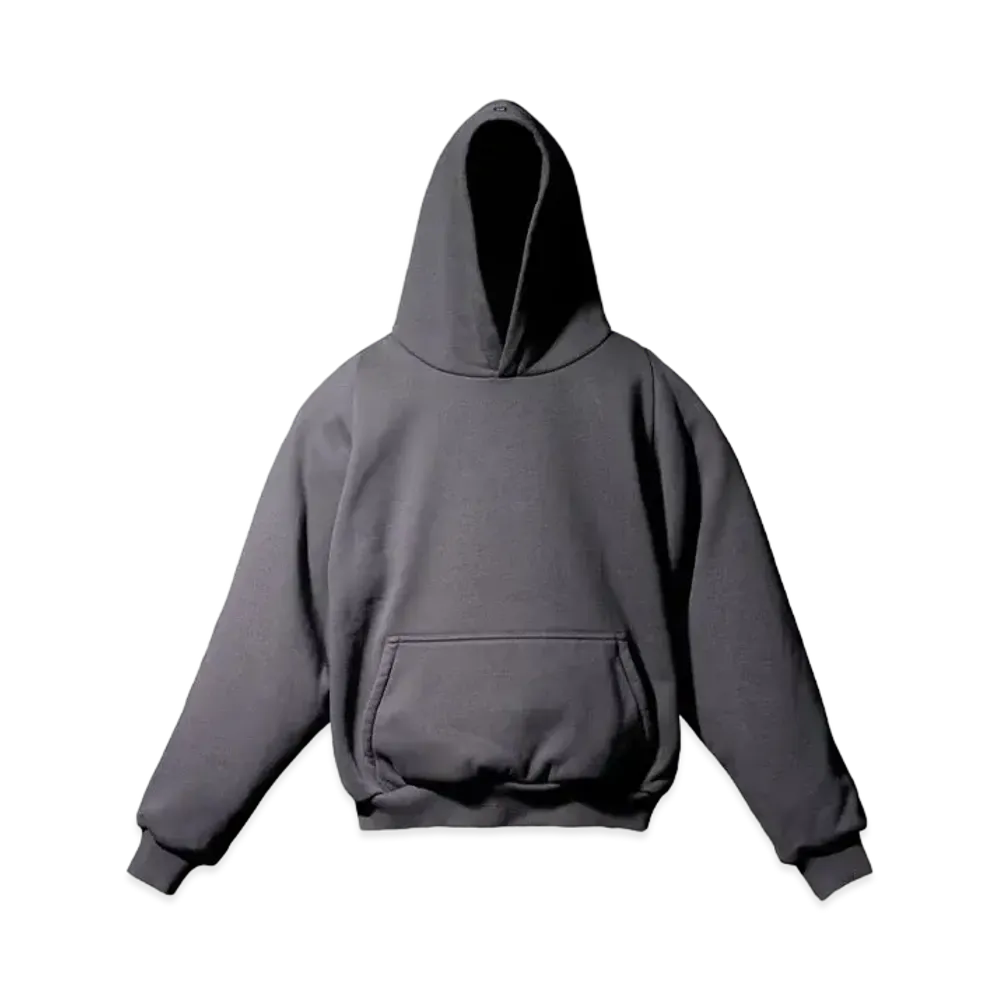 YEEZY GAP Logo Shrunken Hoodie "Black"