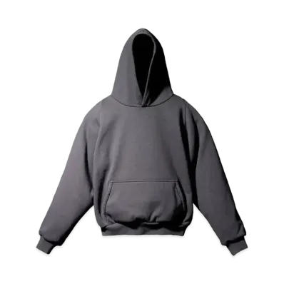 YEEZY GAP Logo Shrunken Hoodie "Black"