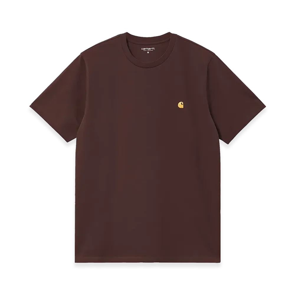Carhartt WIP S/S Chase T-Shirt "Palisander/Gold"