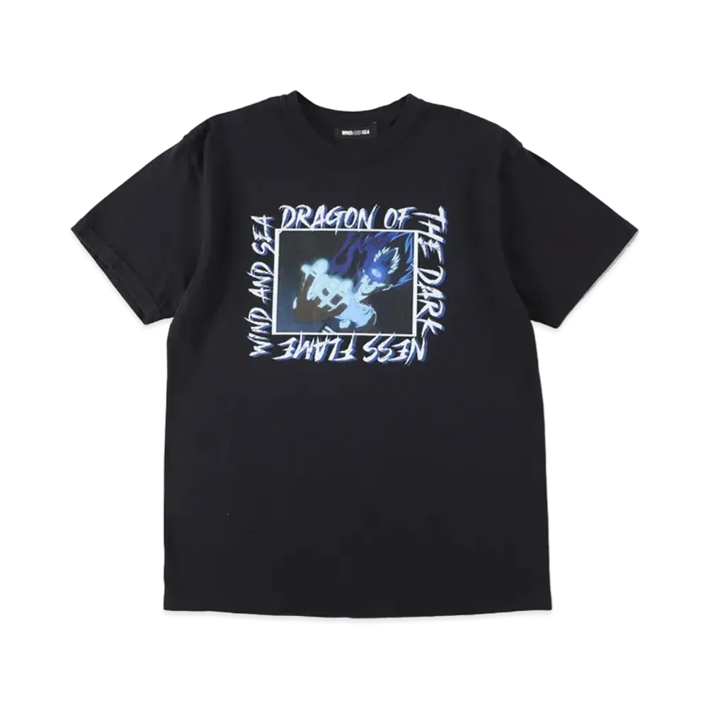 WIND AND SEA x 幽☆遊☆白書 S/S Tee (Hiei) "Black"