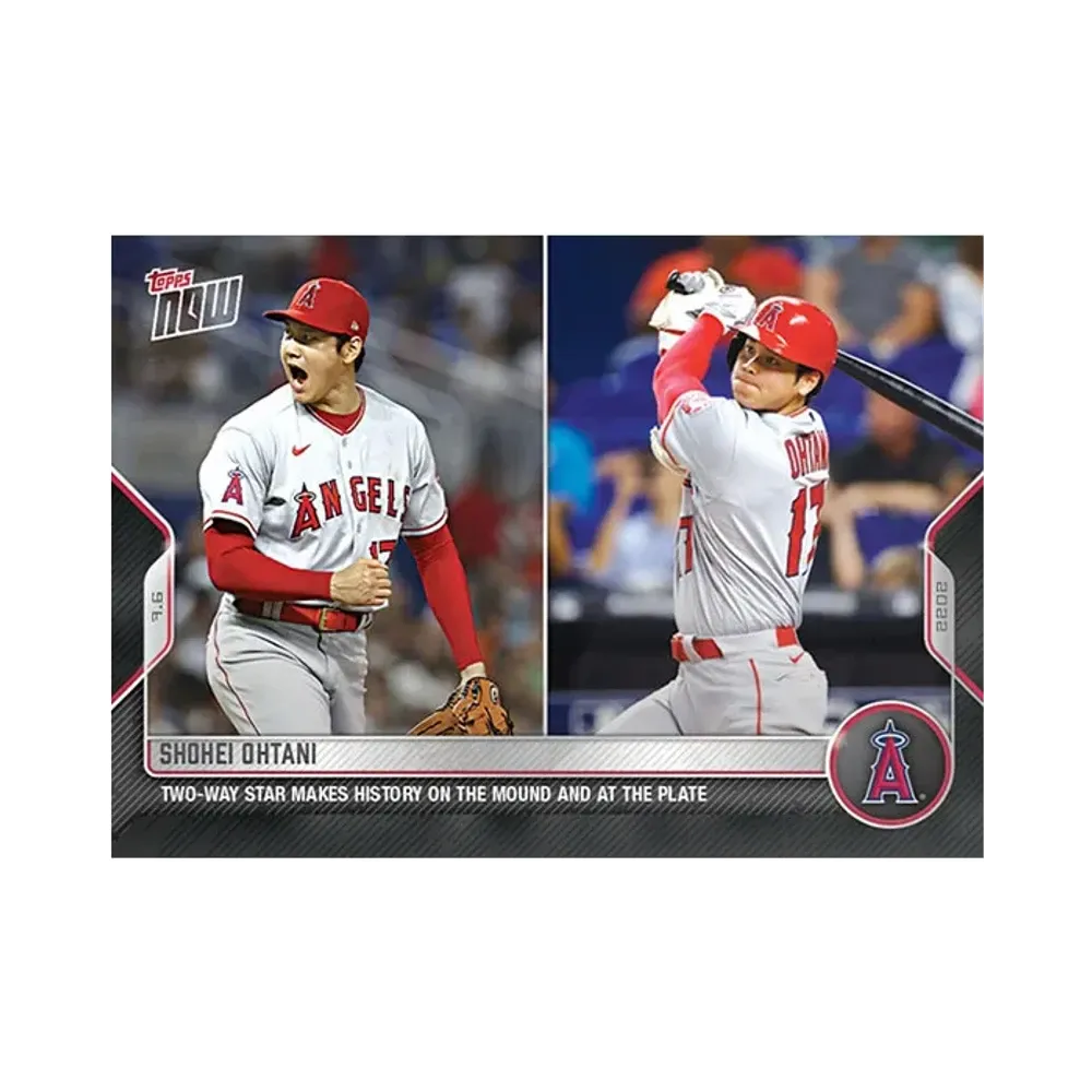 大谷翔平 [478](2022 MLB トップスナウ JPカード)