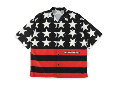 WIND AND SEA x Toy Machine American Monster Shirt "Black/Red"