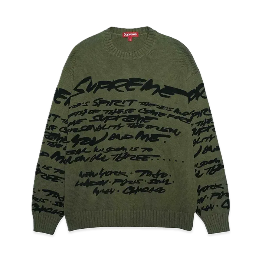 Supreme Futura Sweater "Olive"