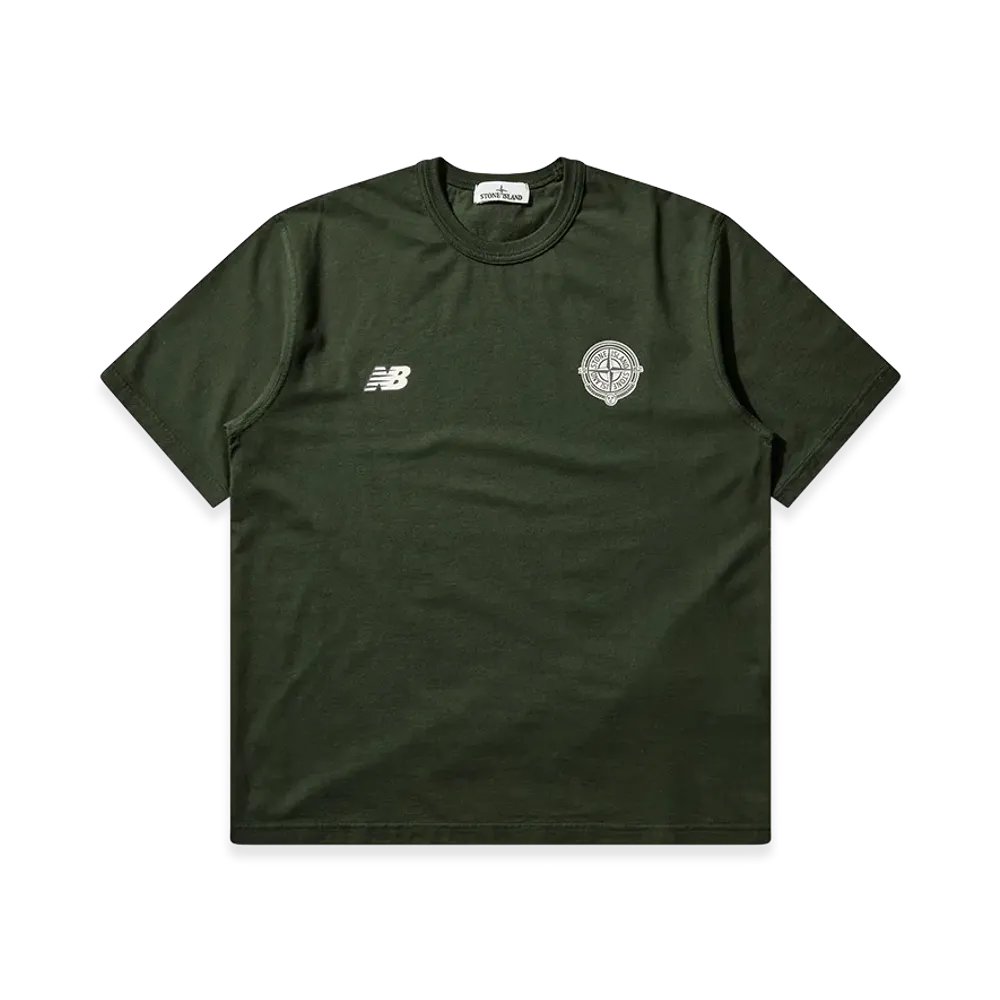 Stone Island x New Balance Shortsleeve T-Shirt "Juniper"