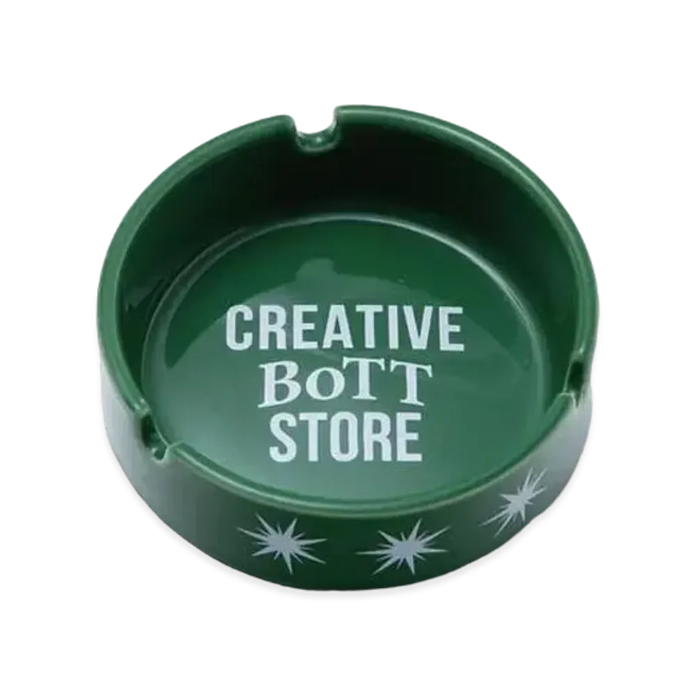 BoTT x creativedrugstore Square Ashtray "Green"