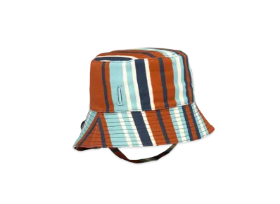 PRADA Print Drill Hat "Cognac"