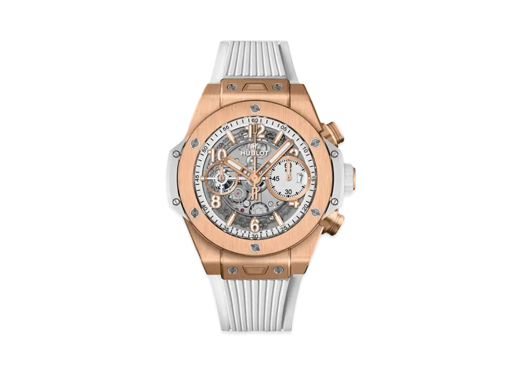 HUBLOT Big Bang Unico King Gold White 42mm