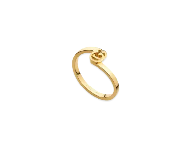 GUCCI Yellow Gold GG Ring "Gold"