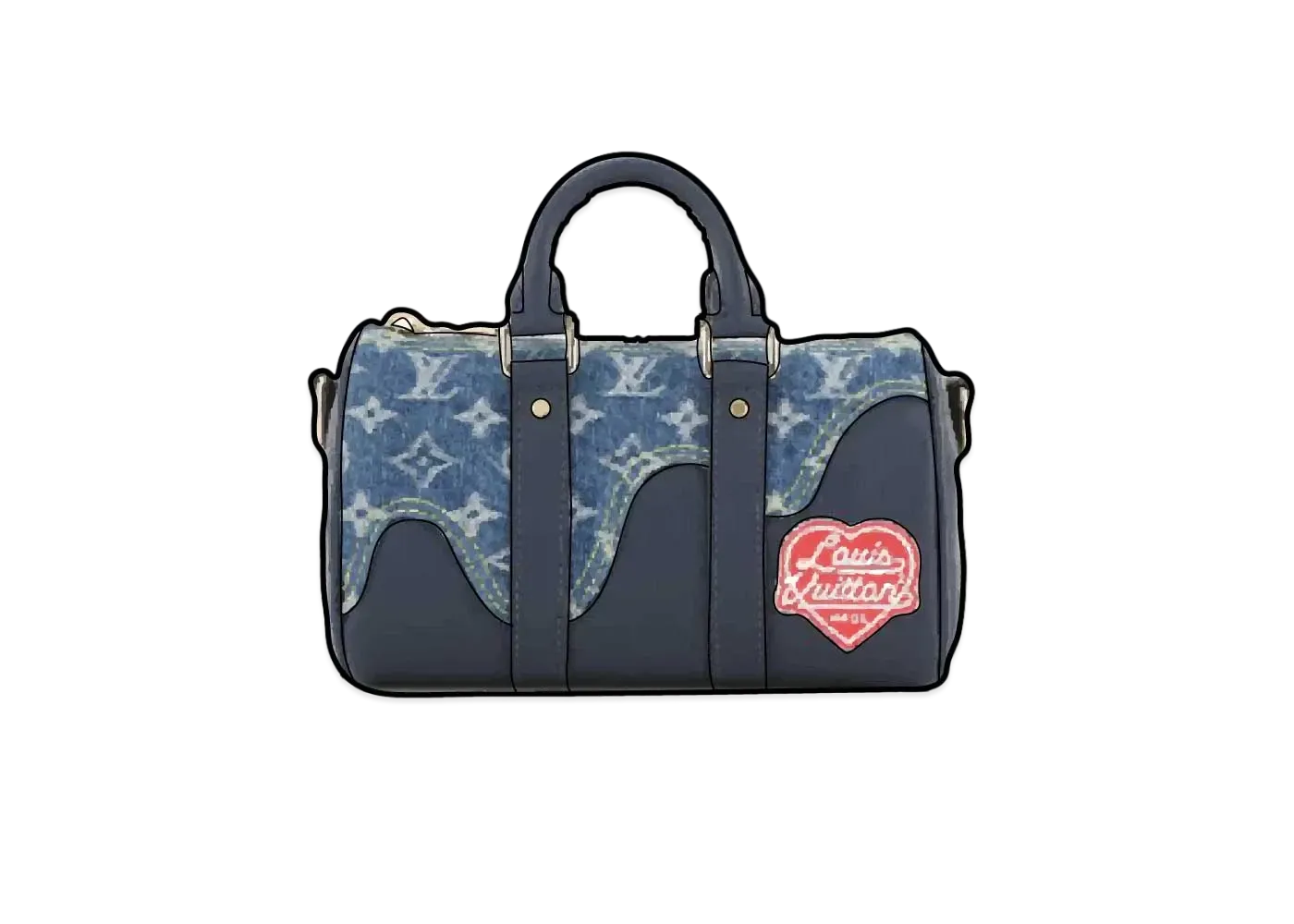 ルイヴィトン LOUIS VUITTON×NIGO キーポル 楽天市場】ルイヴィトン ボストンバッグ キーポル バンド